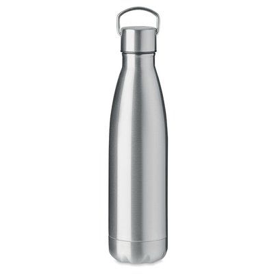 Botella Acero Inoxidable 500ml Plata Mate