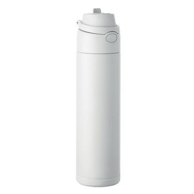 Botella de acero reciclado 650 ml Blanco