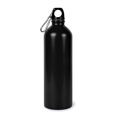 Botella de acero reciclado con mosquetón 750 ml