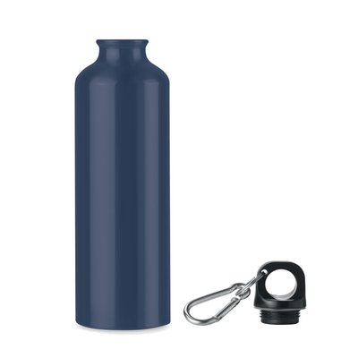 Botella de agua de aluminio con mosquetón (750ml)