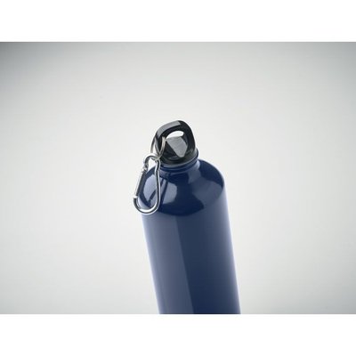 Botella de agua de aluminio con mosquetón (750ml)