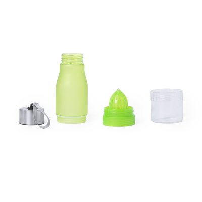 Botella de agua personalizada libre de BPA con exprimidor 700 ml 