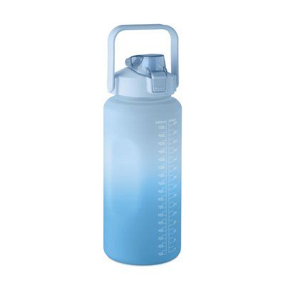Botella de agua RPET 2000ml Azul Royal