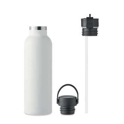 Botella Aislante Inox con 2 Tapones