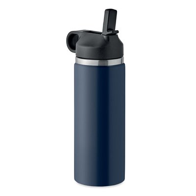 Botella Aislante Inox 500ml con Pajita French Marino