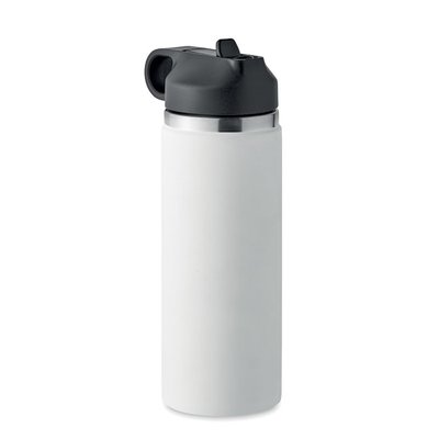 Botella Aislante Inox 500ml con Pajita