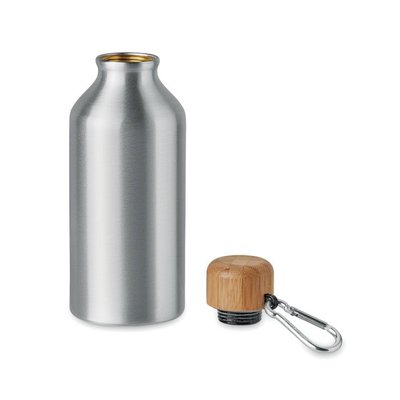 Botella Aluminio 400ml con agarre