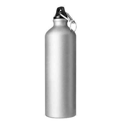 Botella Aluminio 750ml Mate Plata