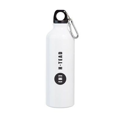 Botella Aluminio 750ml con Mosquetón