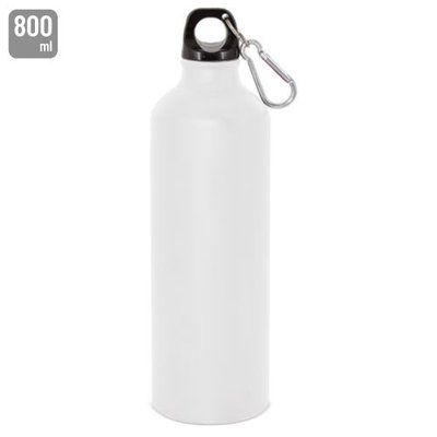 Botella Aluminio 800ml Mate Bl
