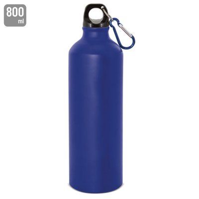 Botella Aluminio 800ml con mosquetón Az