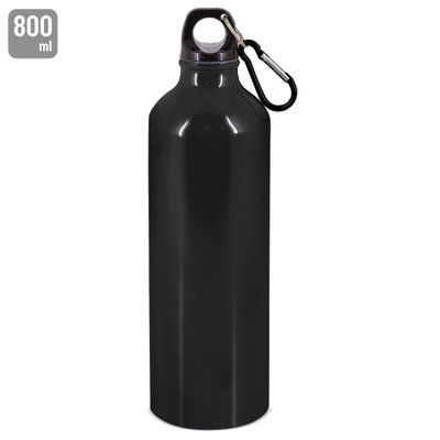 Botella Aluminio 800ml con mosquetón Ne