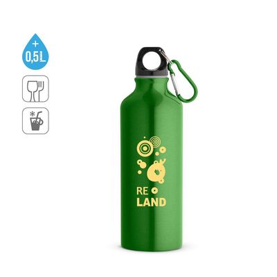 Botella de aluminio reciclado 530 ml
