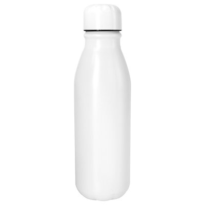 Botella de aluminio reciclado 550 ml Blanco