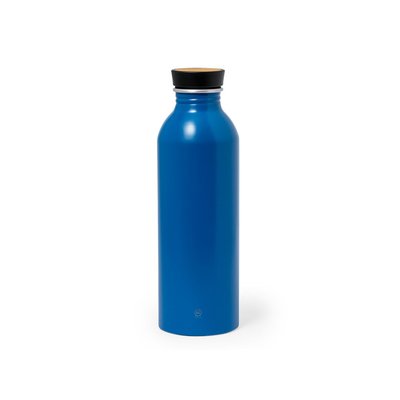 Botella Aluminio Reciclado 550ml Azul