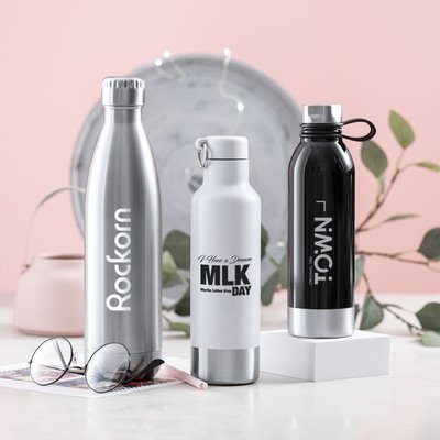 Botella Bicolor Inox 740ml Libre BPA