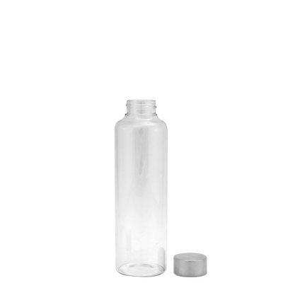 Botella Borosilicato 550ml Tapa Acero