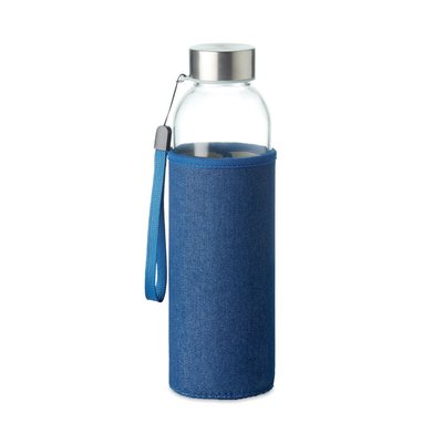 Botella Cristal 500ml con Funda Denim