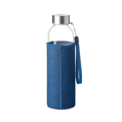 Botella Cristal 500ml con Funda Denim