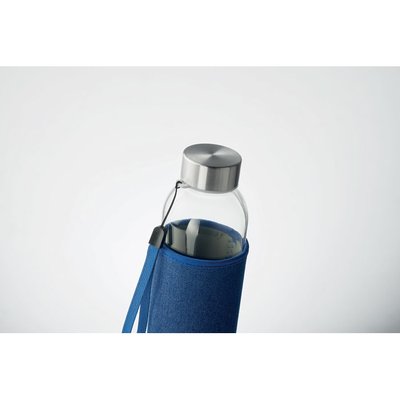 Botella Cristal 500ml con Funda Denim