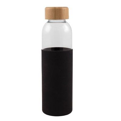 Botella Cristal 500ml Funda Silicona NE