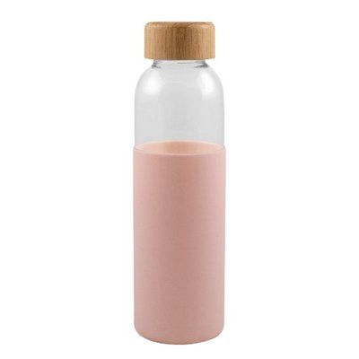 Botella Cristal 500ml Funda Silicona ROS