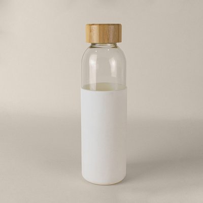 Botella Cristal 500ml Funda Silicona