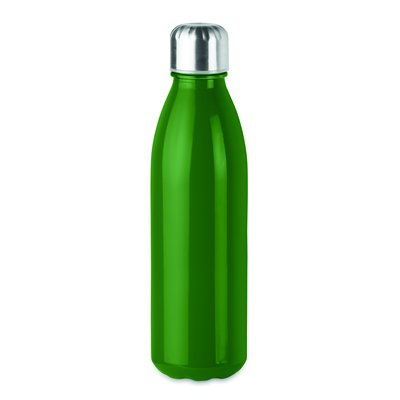 Botella de Cristal en varios Colores 650ml Verde