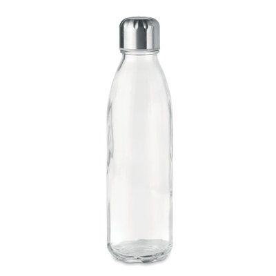 Botella de Cristal en varios Colores 650ml Transparente