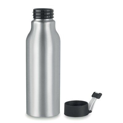 Botella de agua de aluminio con correa de transporte (500 ml)