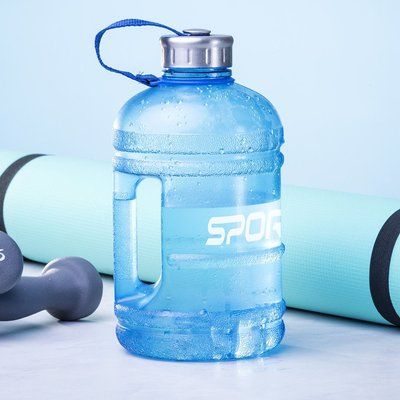 Botella de agua personalizada reutilizable de plástico (1,89 L)