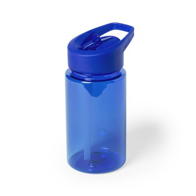 Botella deportiva personalizada infantil en tritán sin BPA (440 ml) Azul