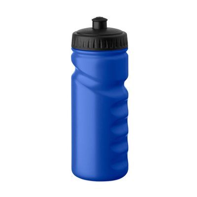Botella deportiva de plástico duro 500ml Azul
