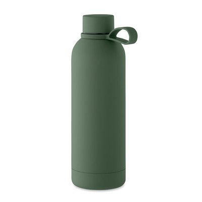 Botella de doble pared 500 ml acero reciclado VERDE OSCURO