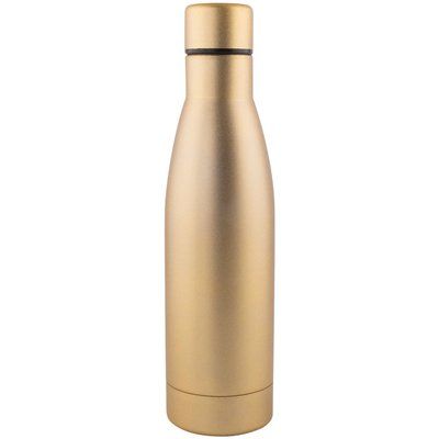 Botella Doble Pared 500ml Acero INOX Dorado