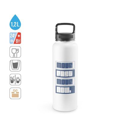 Botella de gran capacidad de acero inox