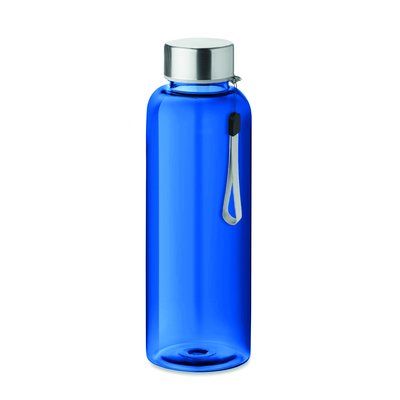 Botella personalizada de agua  con corre en tritán sin BPA 500ml Azul Royal