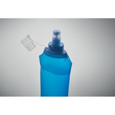 Botella plegable 500ml con válvula de mordida