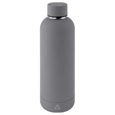 Botella reciclada de 500 ml Gris
