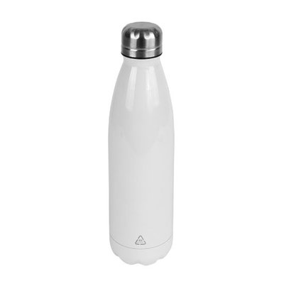 Botella reciclada para sublimación Blanco