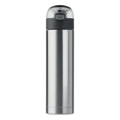 Botella Térmica Inox de Botón 400ml