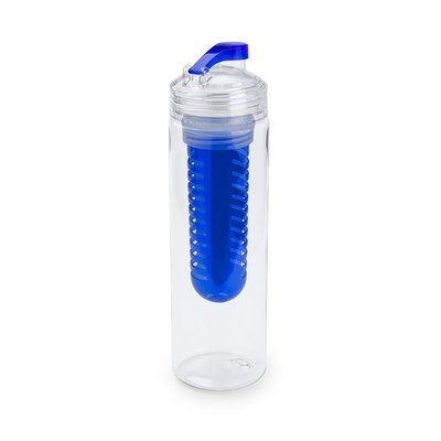 Botella de tritán para agua resistente al calor con enfriador 700ml Azul