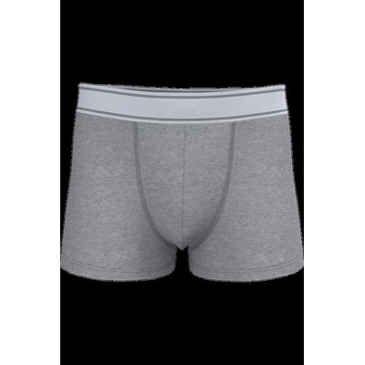 Boxer de algodón Oxford Grey M