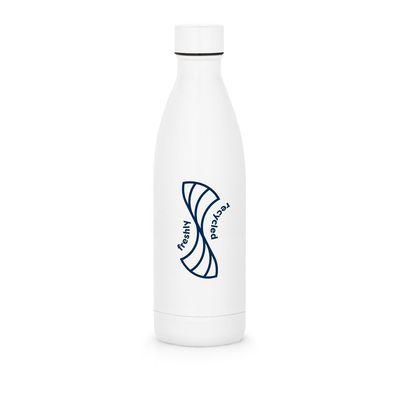 Botella doble pared de acero inox 90% reciclado de 1L