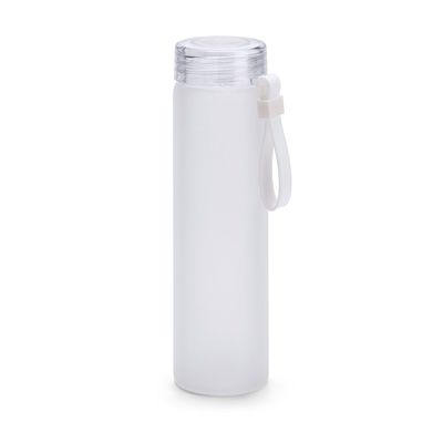 Botella Borosilicato Mate 470mL Blanco