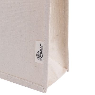 Bolsa mini de algodón reciclado 220 gr/m2