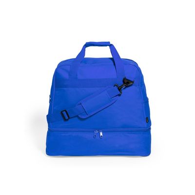 Bolsa de 600D RPET con compartimento para calzado Azul
