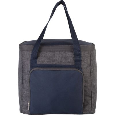 Bolsa isotérmica con asas contrastadas Dark Grey Heather / Navy