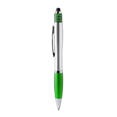 Bolígrafo fidget con spinner antiestrés Verde Helecho Tinta Azul
