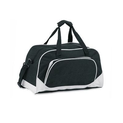 Bolsa Deportiva Poliéster Bicolor Neg